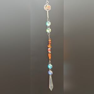 Handmade Sun Catcher "Firestone"